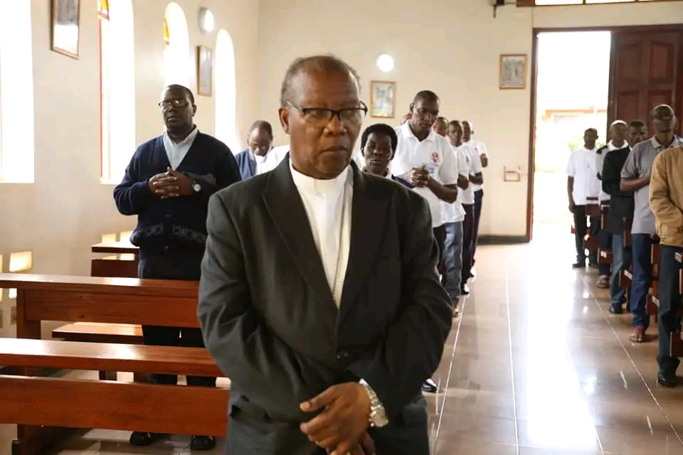 **”Rwandan Catechists Embark on Spiritual Journey to Namugongo with Bishop Rukamba Leading Praise and Prayer”**